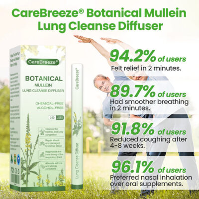 CareBreeze® botanical mullein inhalation diffuser