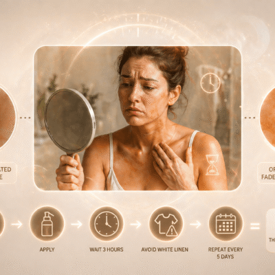 CELESTVÉRA self-tan microneedle patches