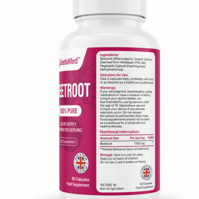 BeetaMed™ plant-based beetroot capsules