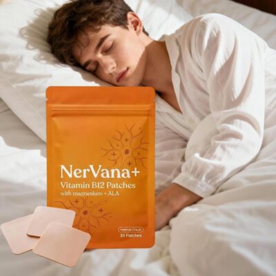 NerVana+® Nerve Relief Magnesium Patches in stick-on format