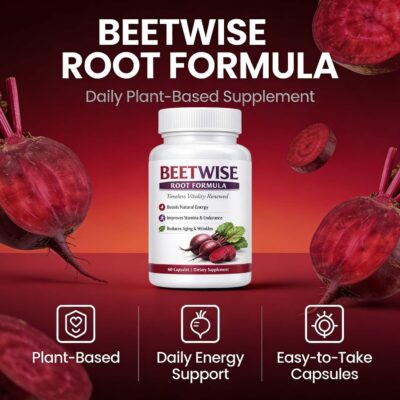 Zenthers beetroot supplement capsules
