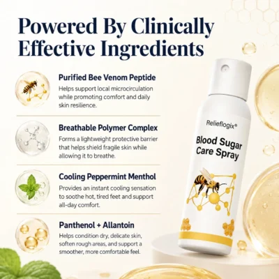 Relieflogix® Blood Sugar Care spray bottle