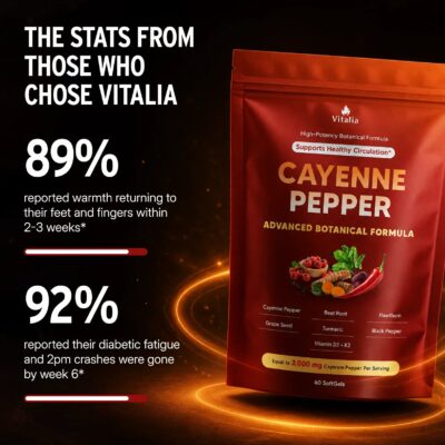 Vitalia® seven-botanical cayenne pepper softgels